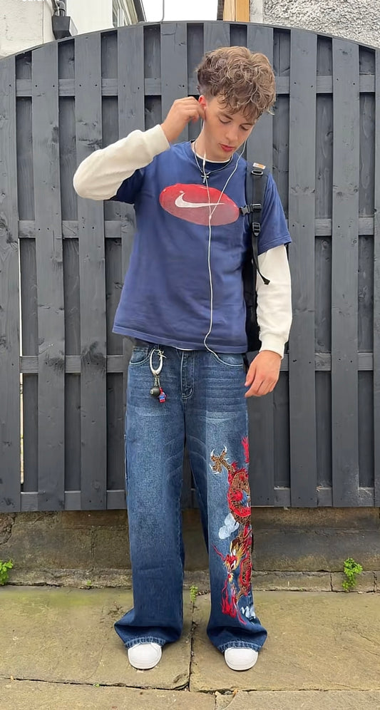 Gomora Dragon Jeans Baggy
